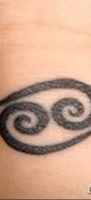 фото тату знак зодиака Рак от 21.10.2017 №019 — tattoo sign of the zodiac Cancer