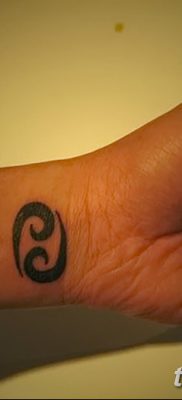 фото тату знак зодиака Рак от 21.10.2017 №024 — tattoo sign of the zodiac Cancer
