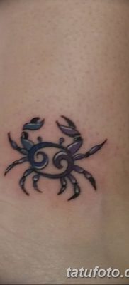 фото тату знак зодиака Рак от 21.10.2017 №027 — tattoo sign of the zodiac Cancer