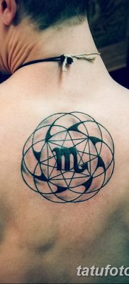 фото тату знак зодиака Скорпион от 21.10.2017 №010 — tattoo sign of the zodiac Scorpio