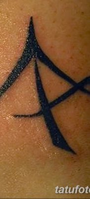 фото тату знак зодиака Стрелец от 21.10.2017 №006 — tattoo sign of the zodiac Sagittarius