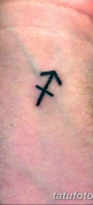 фото тату знак зодиака Стрелец от 21.10.2017 №009 — tattoo sign of the zodiac Sagittarius