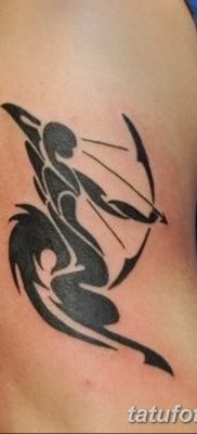 фото тату знак зодиака Стрелец от 21.10.2017 №010 — tattoo sign of the zodiac Sagittarius