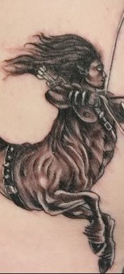 фото тату знак зодиака Стрелец от 21.10.2017 №013 — tattoo sign of the zodiac Sagittarius