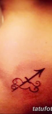 фото тату знак зодиака Стрелец от 21.10.2017 №024 — tattoo sign of the zodiac Sagittarius