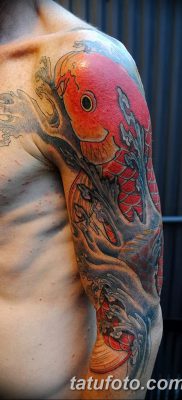 фото тату карась от 28.10.2017 №005 — carp tattoo — tatufoto.com