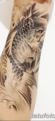 фото тату карась от 28.10.2017 №018 — carp tattoo — tatufoto.com