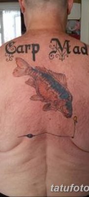 фото тату карась от 28.10.2017 №035 — carp tattoo — tatufoto.com