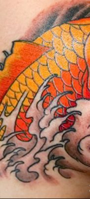 фото тату карась от 28.10.2017 №036 — carp tattoo — tatufoto.com