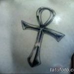 фото тату креста Анкх от 27.10.2017 №017 - Ankh tattoo - tatufoto.com