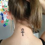 фото тату креста Анкх от 27.10.2017 №046 - Ankh tattoo - tatufoto.com
