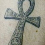 фото тату креста Анкх от 27.10.2017 №052 - Ankh tattoo - tatufoto.com