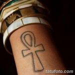 фото тату креста Анкх от 27.10.2017 №097 - Ankh tattoo - tatufoto.com