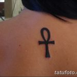 фото тату креста Анкх от 27.10.2017 №115 - Ankh tattoo - tatufoto.com