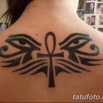 фото тату креста Анкх от 27.10.2017 №123 - Ankh tattoo - tatufoto.com