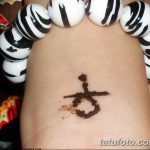 фото тату креста Анкх от 27.10.2017 №137 - Ankh tattoo - tatufoto.com
