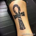 фото тату креста Анкх от 27.10.2017 №141 - Ankh tattoo - tatufoto.com