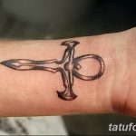 фото тату креста Анкх от 27.10.2017 №157 - Ankh tattoo - tatufoto.com
