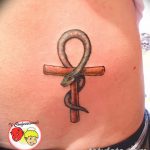 фото тату креста Анкх от 27.10.2017 №159 - Ankh tattoo - tatufoto.com
