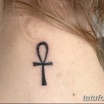 фото тату креста Анкх от 27.10.2017 №163 - Ankh tattoo - tatufoto.com