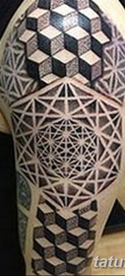 фото тату кубики от 28.10.2017 №038 — tattoos cubes — tatufoto.com
