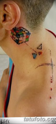фото тату кубики от 28.10.2017 №055 — tattoos cubes — tatufoto.com