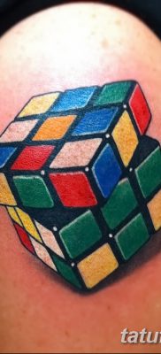 фото тату кубики от 28.10.2017 №066 — tattoos cubes — tatufoto.com