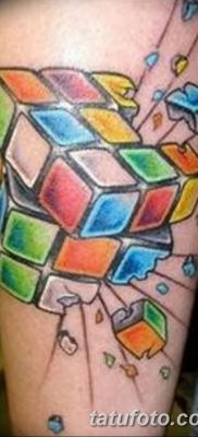 фото тату кубики от 28.10.2017 №083 — tattoos cubes — tatufoto.com