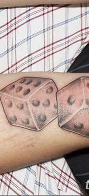 фото тату кубики от 28.10.2017 №086 — tattoos cubes — tatufoto.com
