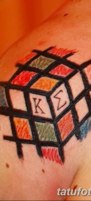 фото тату кубики от 28.10.2017 №088 — tattoos cubes — tatufoto.com