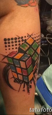 фото тату кубики от 28.10.2017 №089 — tattoos cubes — tatufoto.com