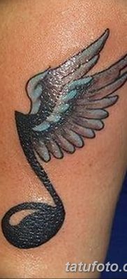 фото тату ноты от 30.10.2017 №020 — Tattoo Notes — tatufoto.com