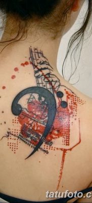 фото тату ноты от 30.10.2017 №039 — Tattoo Notes — tatufoto.com