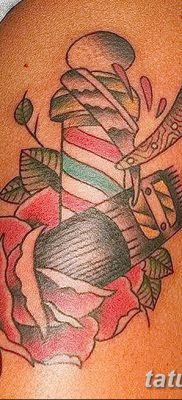 фото тату опасная бритва от 27.10.2017 №027 — tattoo dangerous razor — tatufoto.com
