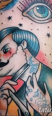 фото тату опасная бритва от 27.10.2017 №031 — tattoo dangerous razor — tatufoto.com