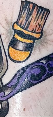 фото тату опасная бритва от 27.10.2017 №035 — tattoo dangerous razor — tatufoto.com