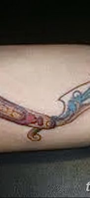 фото тату опасная бритва от 27.10.2017 №044 — tattoo dangerous razor — tatufoto.com