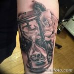фото тату песочные часы от 21.10.2017 №008 - tattoo hourglass - tatufoto.com