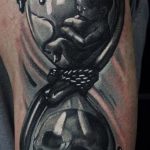фото тату песочные часы от 21.10.2017 №012 - tattoo hourglass - tatufoto.com