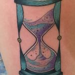 фото тату песочные часы от 21.10.2017 №014 - tattoo hourglass - tatufoto.com