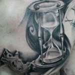 фото тату песочные часы от 21.10.2017 №037 - tattoo hourglass - tatufoto.com