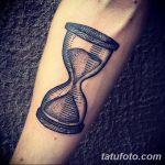 фото тату песочные часы от 21.10.2017 №041 - tattoo hourglass - tatufoto.com