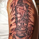 фото тату песочные часы от 21.10.2017 №047 - tattoo hourglass - tatufoto.com