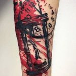 фото тату песочные часы от 21.10.2017 №051 - tattoo hourglass - tatufoto.com