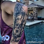 фото тату песочные часы от 21.10.2017 №058 - tattoo hourglass - tatufoto.com