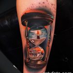 фото тату песочные часы от 21.10.2017 №068 - tattoo hourglass - tatufoto.com