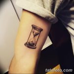 фото тату песочные часы от 21.10.2017 №071 - tattoo hourglass - tatufoto.com