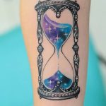 фото тату песочные часы от 21.10.2017 №106 - tattoo hourglass - tatufoto.com