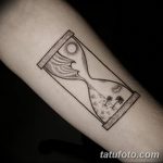 фото тату песочные часы от 21.10.2017 №113 - tattoo hourglass - tatufoto.com