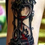 фото тату песочные часы от 21.10.2017 №126 - tattoo hourglass - tatufoto.com